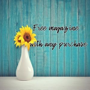 Free magazine with any purchase!